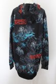 画像3: NieR Clothing / 転写ptジップアップパーカー F 天使悪魔（ブラック） O-24-10-08-013-PU-TO-OW-ZT324 (3)
