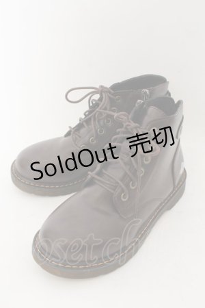 画像: 【SALE】NieR CLOTHING / ブラウンブーツ【NieR WING】 37 ブラウン O-24-10-09-053-PU-SH-OW-ZT-K001