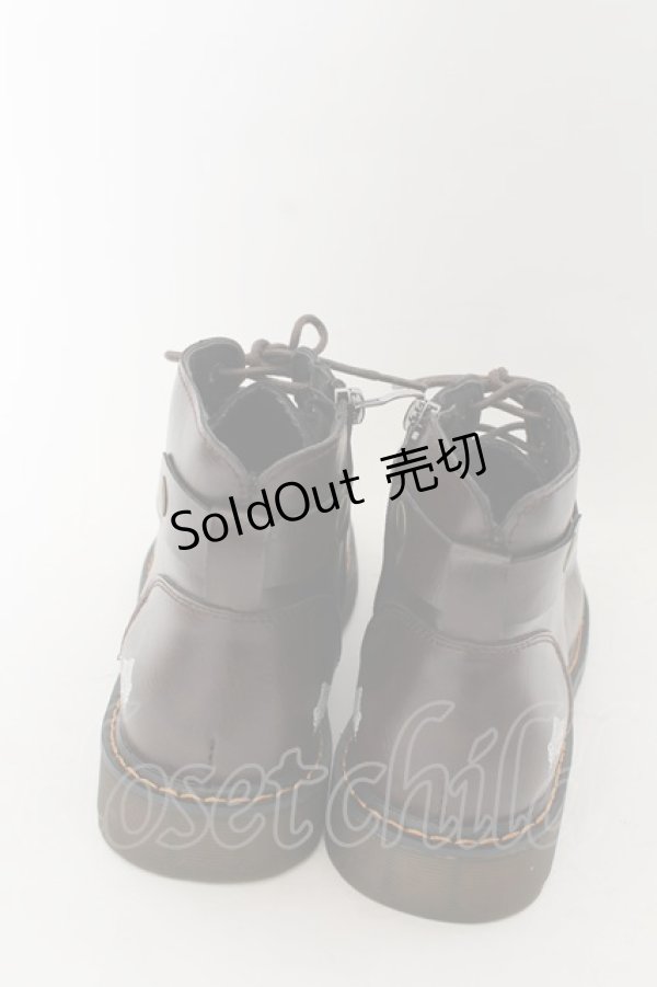 画像5: 【SALE】NieR CLOTHING / ブラウンブーツ【NieR WING】 37 ブラウン O-24-10-09-053-PU-SH-OW-ZT-K001 (5)