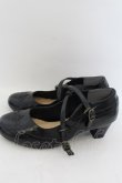 画像2: axes femme / クロスストラップパンプス L クロ O-24-10-11-219-AX-SH-IG-ZT-K017 (2)