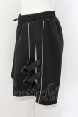 画像2: ililil / サイバーリフレクターショートパンツ  ブラック O-24-10-13-004-PU-PA-YM-ZT283 (2)