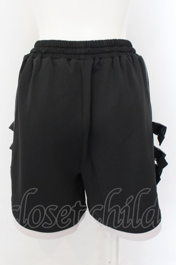画像3: ililil / サイバーリフレクターショートパンツ  ブラック O-24-10-13-004-PU-PA-YM-ZT283 (3)