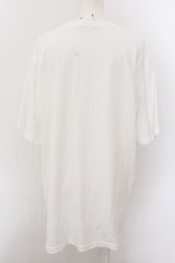 画像2: NieR Clothing / プリント半袖CUTSEW XL ロゴ＆nierちゃん（ホワイト） O-24-10-22-048-PU-TO-OW-ZT324 (2)