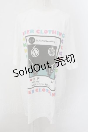 画像: NieR Clothing / ＃NIER好きさんと繋がりたい Tシャツ XL ホワイト O-24-10-22-062-PU-TS-IG-ZT324