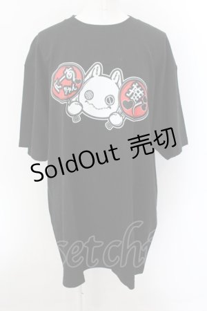 画像: NieR Clothing / NieRちゃん推しTシャツ XL ブラック O-24-10-22-065-PU-TS-IG-ZT325