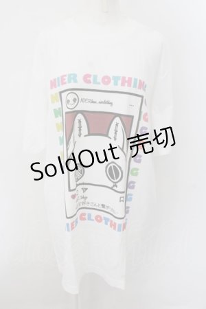 画像: 【SALE】NieR CLOTHING / ＃NIER好きさんと繋がりたい Tシャツ XL ホワイト O-24-10-22-067-PU-TS-IG-ZT325