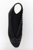 画像2: HEAVEN and Earth / レイヤード風タンクトップ M ブラック O-24-10-22-080-PU-TO-IG-ZT396 (2)