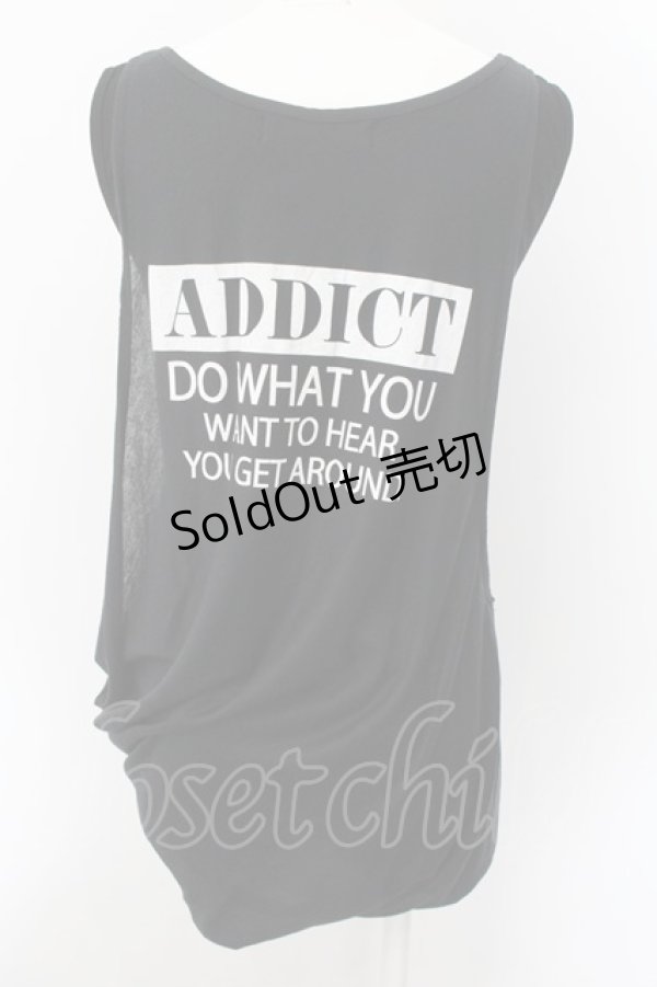 画像3: HEAVEN and Earth / レイヤード風タンクトップ M ブラック O-24-10-22-080-PU-TO-IG-ZT396 (3)