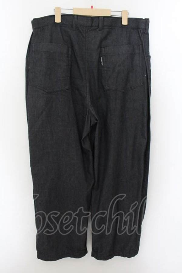 画像2: MILKBOY / BIG TUCK PANTS  ブラック O-24-10-26-004-MB-PA-OW-ZI (2)