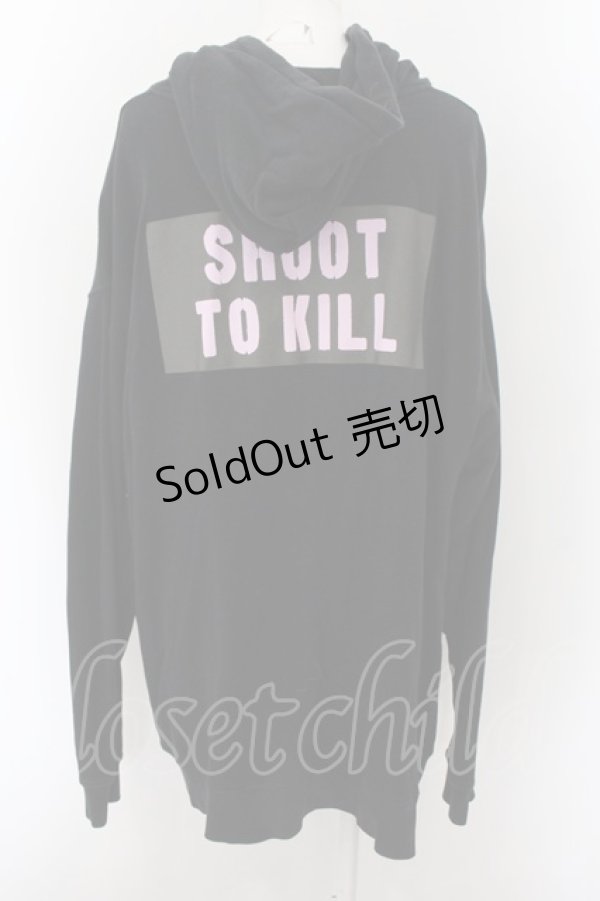 画像3: 【SALE】MILKBOY / RIOT RABBITS HOODY 2XL ブラック O-24-10-26-021-MB-TO-OW-ZT332 (3)