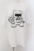 画像1: LAND by MILKBOY / 呪術廻戦コラボ"LAND BEAR" TEE  ホワイト O-24-10-26-024-MB-TO-OW-ZT318 (1)
