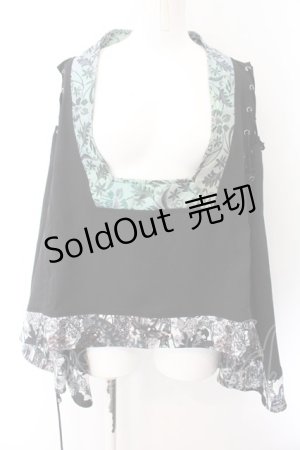 画像: Qutie Frash / バタフライポンチョ  ブラック O-24-10-27-042-QU-JA-OW-ZS