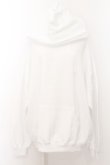 画像2: NieR Clothing / バックプリントパーカー【だるミケ】 XL ホワイト O-24-10-31-036-PU-TO-OW-ZT250 (2)