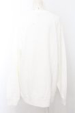 画像2: NieR Clothing / ミケプリントトレーナー 2XL ホワイト O-24-10-31-037-PU-TO-OW-ZT250 (2)