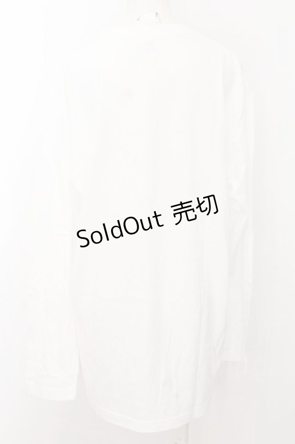画像2: NieR Clothing / ミケプリントカットソー XL ホワイト O-24-10-31-038-PU-TO-OW-ZT250 (2)