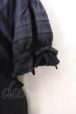 画像3: KANEKO ISAO / タックフリルロングワンピース  クロ O-24-10-31-001-EL-OP-IG-ZI (3)