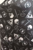 画像2: ALTER VENOMV / ロングタンクトップ F 総柄ブラック O-24-10-31-019-PU-TO-YM-ZT259 (2)