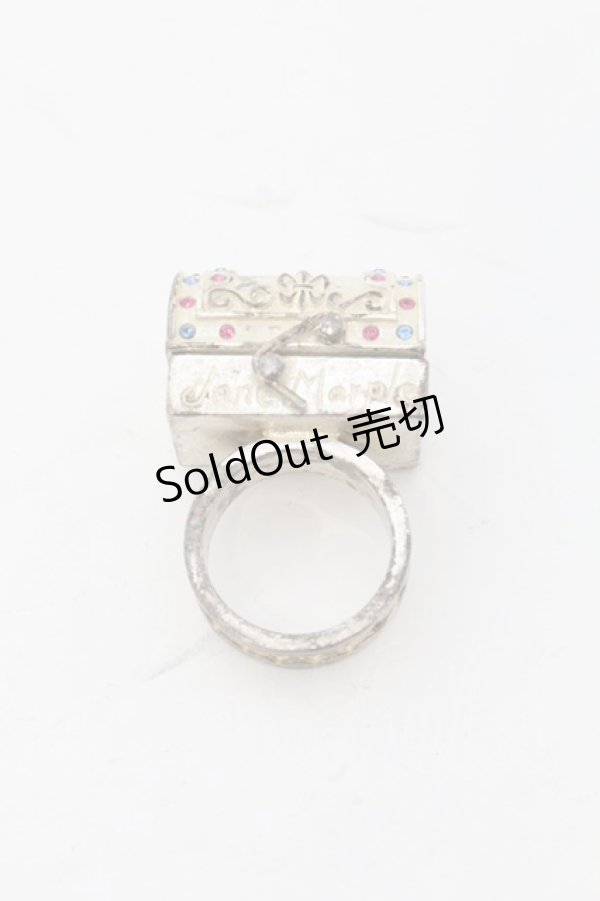画像1: Jane Marple / 宝箱のリング 10号 アンティークシルバー O-25-05-30-1040-JM-AC-OW-ZT444-F001 (1)