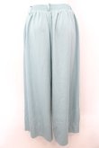 画像2: NieR Clothing / PASTEL TURQUOISE WIDE PANTSパンツ  パステルターコイズ O-24-11-06-002-PU-PA-IG-ZT281 (2)