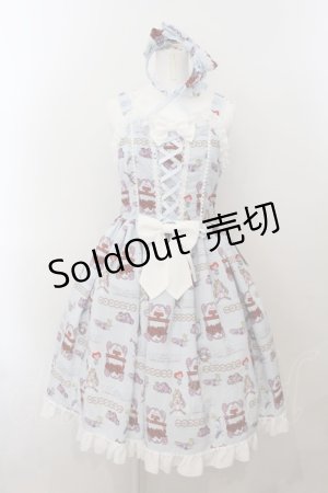 画像: metamorphose / Disney Alice in Wonderlandジャンパースカートセット 1（通常サイズ） サックス O-24-11-07-006-ME-OP-NS-OS