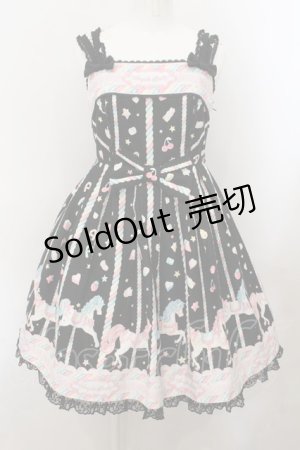 画像: Angelic Pretty / Sugary Carnivalジャンパースカート  クロ O-24-11-07-012-AP-OP-OW-OS