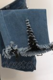 画像3: GLAD NEWS SMART / ダメージ風ストレッチパンツ  ブルー O-24-11-08-001-PU-PA-IG-ZT244 (3)