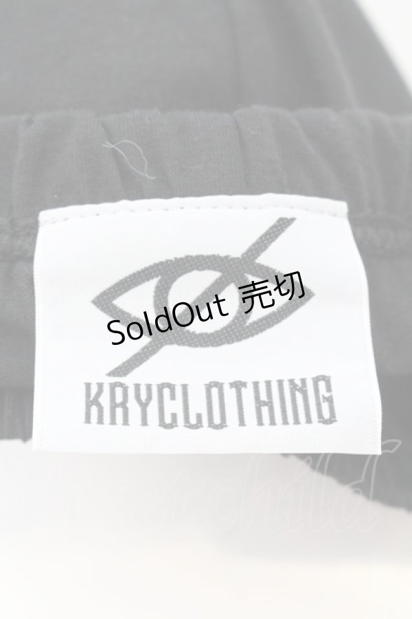 画像4: KRY CLOTHING / 「CRUSH２」 ダメージレギンス  ブラック O-24-11-14-002-EL-PA-IG-ZT156 (4)