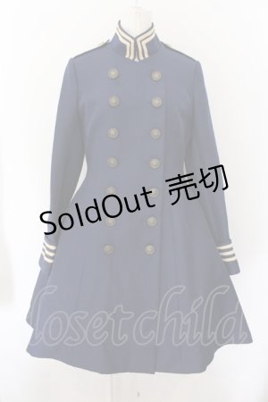画像: ATELIER BOZ / アイザックジャケットワンピース  ネイビー O-24-11-16-013-EL-OP-KB-OS