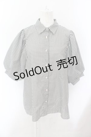画像: axes femme / ボリューム袖ブラウス M クロ O-24-11-17-024-AX-BL-OW-ZT021