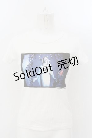 画像: HYSTERIC GLAMOUR / MARIA チビTシャツ F ホワイト O-24-11-22-006-PU-TO-OW-ZT061
