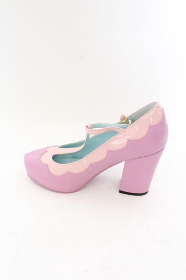 画像3: MILK / スカラップシューズ M ピンク O-24-11-25-099-ML-SH-OW-ZT-K006 (3)