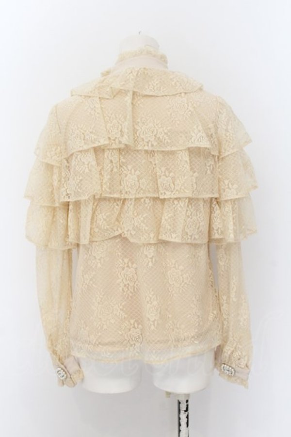 画像3: Swankiss / DB 4frill lace B/L  ベージュ O-24-11-27-029-CA-BL-IG-ZT0502 (3)