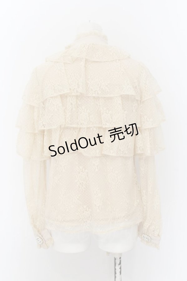画像3: Swankiss / DB 4frill lace B/L  ベージュ O-24-11-27-029-CA-BL-IG-ZT282 (3)