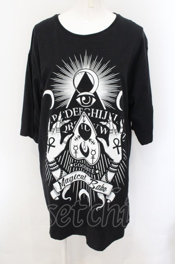 画像1: Restyle / Magical Babe　Tシャツ XL ブラック O-24-11-29-054-GO-TO-OW-ZT259 (1)