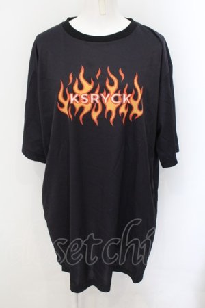 画像: KRY CLOTHING / 「ENJO」Tシャツ  ブラック O-24-11-29-058-EL-TO-OW-ZT248