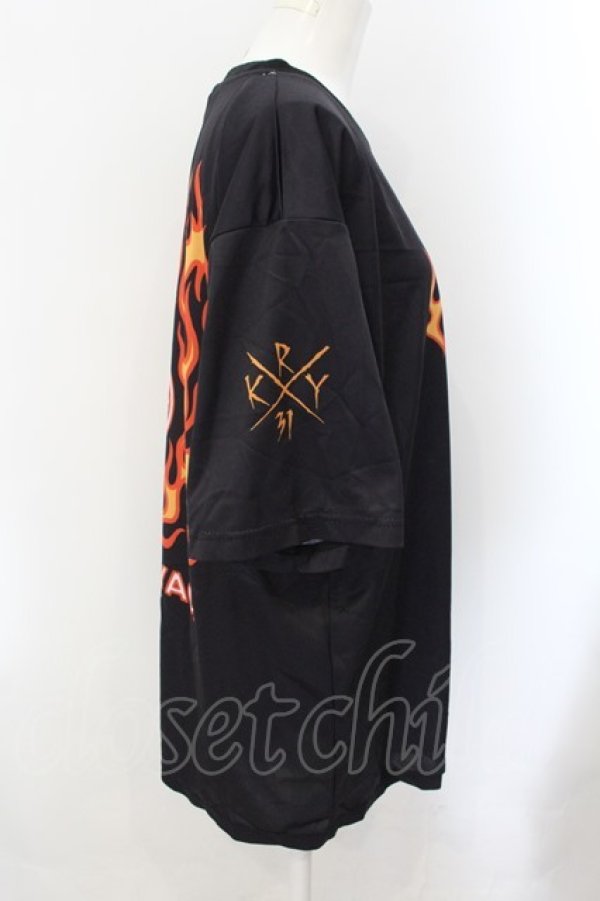 画像2: KRY CLOTHING / 「ENJO」Tシャツ  ブラック O-24-11-29-058-EL-TO-OW-ZT248 (2)
