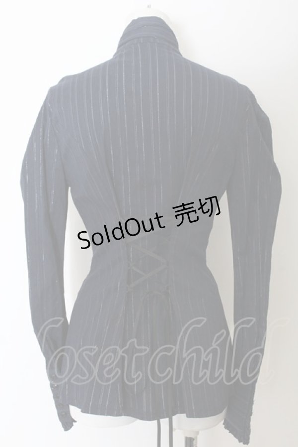 画像2: ATELIER BOZ / シュノンソーブラウス  ネイビー O-24-12-04-015-EL-BL-IG-ZS (2)