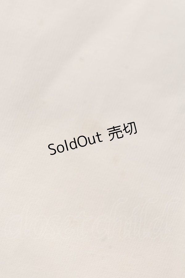 画像2: REFLEM / ダブルショルダージップデザインTシャツ F ホワイト O-24-12-05-016-PU-TO-YM-ZT396 (2)