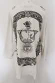 画像4: REFLEM / ダブルショルダージップデザインTシャツ F ホワイト O-24-12-05-016-PU-TO-YM-ZT396 (4)