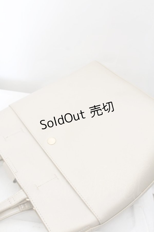 画像3: m petit by misako / 前リボン2WAYトートバッグ  ゴールド O-24-12-08-064-LO-BG-IG-ZT387 (3)