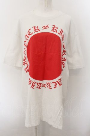 画像: KRY CLOTHING / 「JPN」BIG Tシャツ XXXL ホワイト×レッド O-24-12-14-010-EL-TO-IG-ZT259