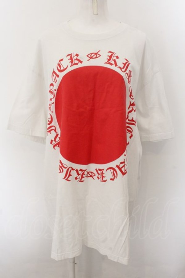 画像1: KRY CLOTHING / 「JPN」BIG Tシャツ XXXL ホワイト×レッド O-24-12-14-010-EL-TO-IG-ZT259 (1)