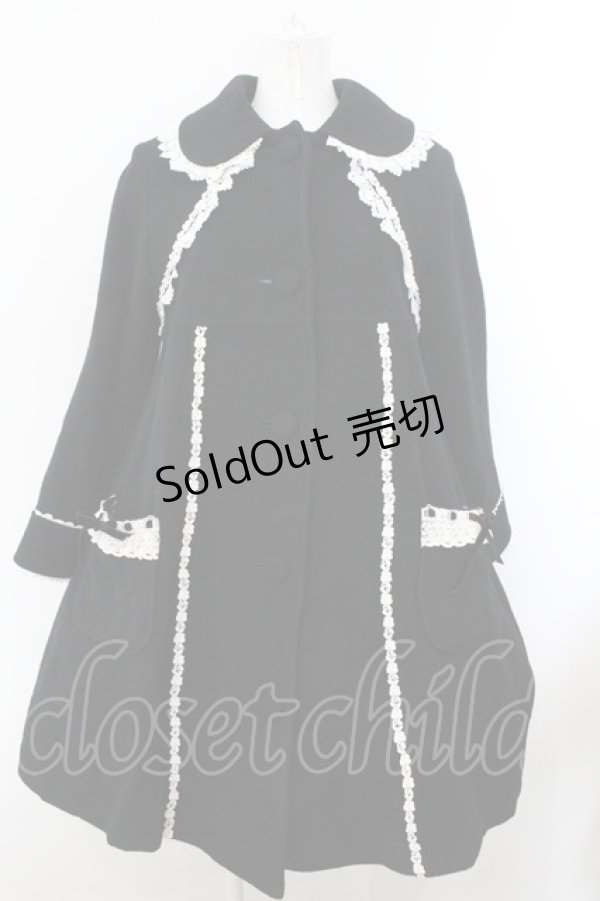 画像1: BABY,THE STARS SHINE BRIGHT / 小公女コート  クロ×シロ O-24-12-17-012-BA-CO-IG-OS (1)