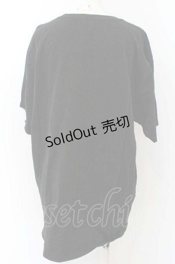 画像2: NieR Clothing / NieRちゃんptTシャツ 3XL ロゴ（ブラック） O-24-12-18-058-PU-TO-OW-ZT051 (2)