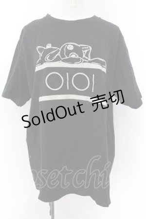 画像: NieR Clothing / OIOI限定Tシャツ XL ブラック O-24-12-18-064-PU-TS-OW-ZT339