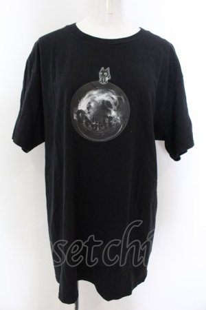 画像: NieR Clothing / NieRちゃんptTシャツ XL 地球（ブラック） O-24-12-18-069-PU-TO-OW-ZT051