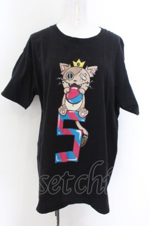 画像: NieR Clothing / ミケptTシャツ XL 5（ブラック） O-24-12-18-070-PU-TS-OW-ZT051