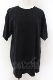 画像1: NieR Clothing / バックプリントTシャツ XL リアルラビット（ブラック） O-24-12-18-071-PU-TO-OW-ZT414 (1)