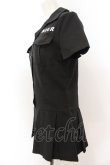 画像2: NieR Clothing / スタイルアップシャツワンピース M ブラック O-24-12-18-081-PU-OP-OW-ZT259 (2)