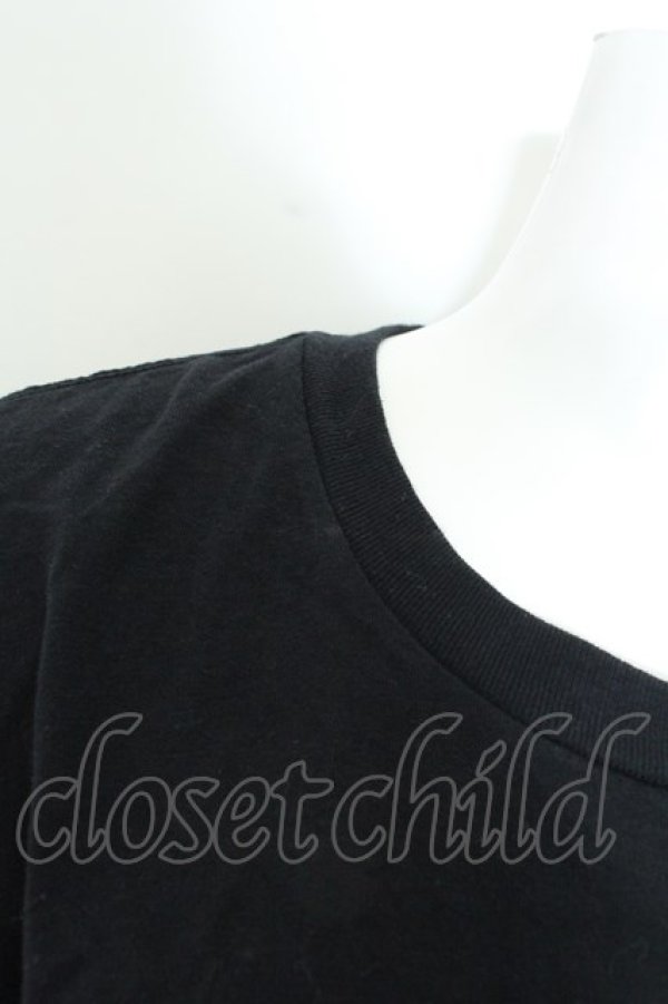 画像2: NieR Clothing / プリントTシャツ XL ハサミ（ブラック） O-24-12-18-010-PU-TO-OW-ZT051 (2)